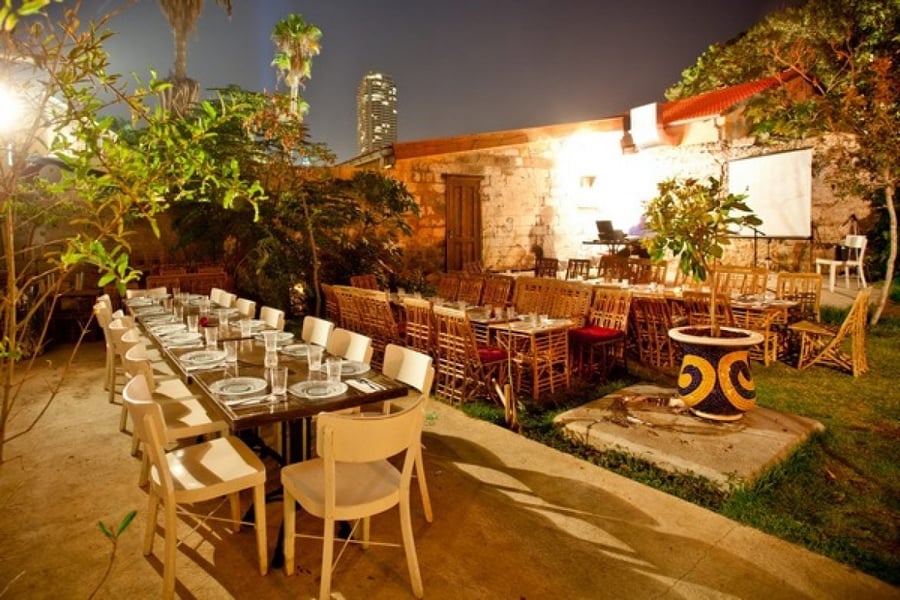מסעדה פסטורלית למהדרין בלב תל אביב.