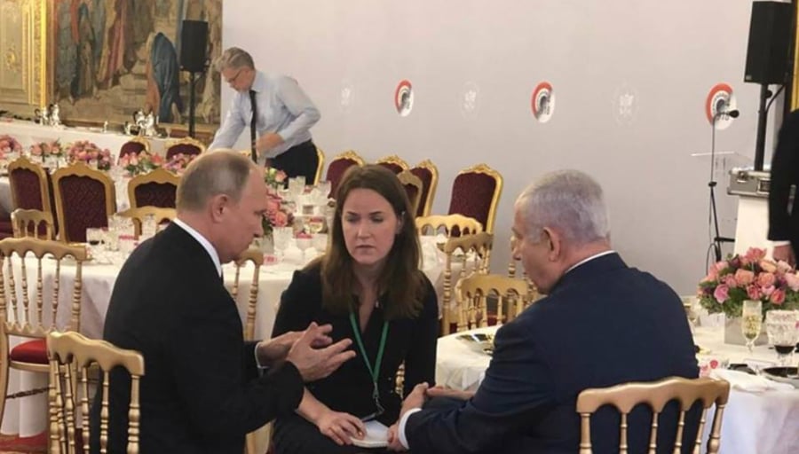 ראש הממשלה בפגישתו עם פוטין
