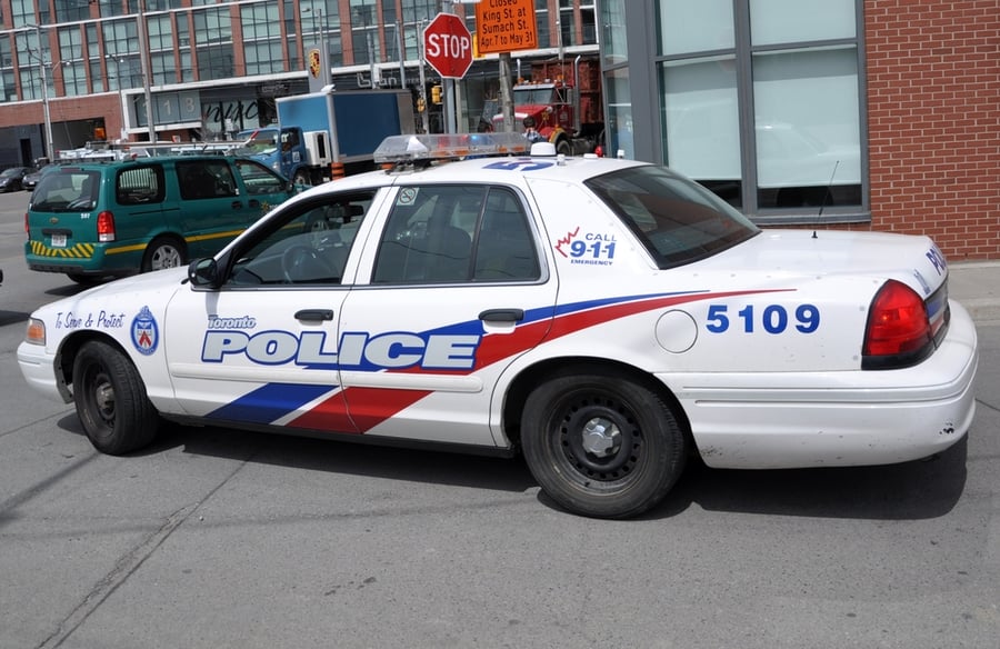 ניידת משטרה בטורונטו