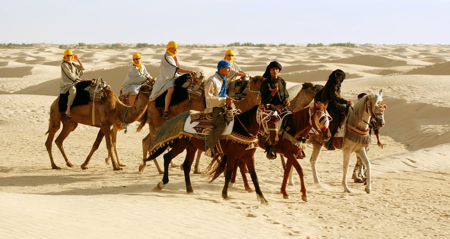 תיירים בתוניסיה