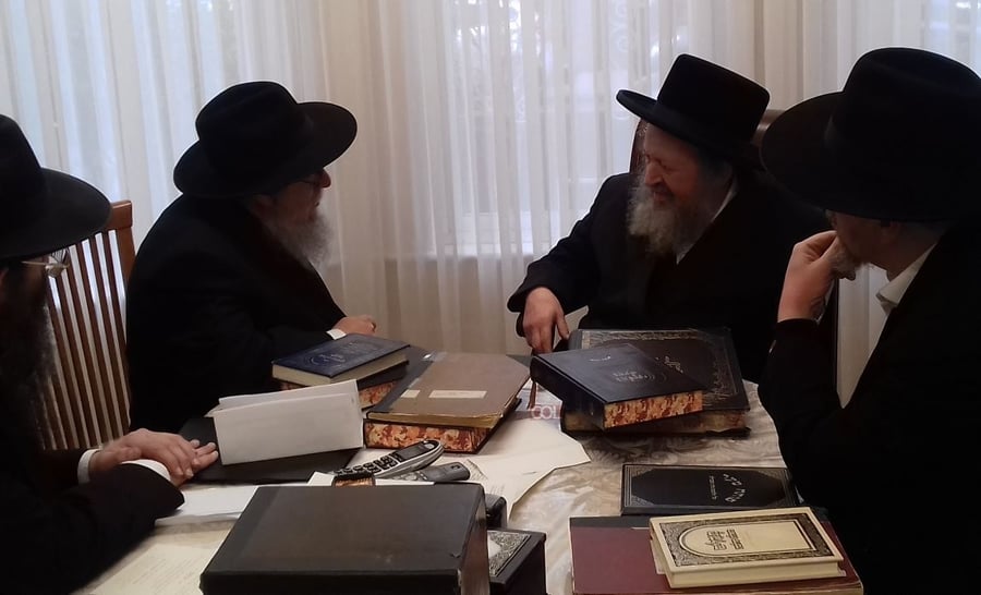 הרב פדווא בפגישה עם רבני חב"ד