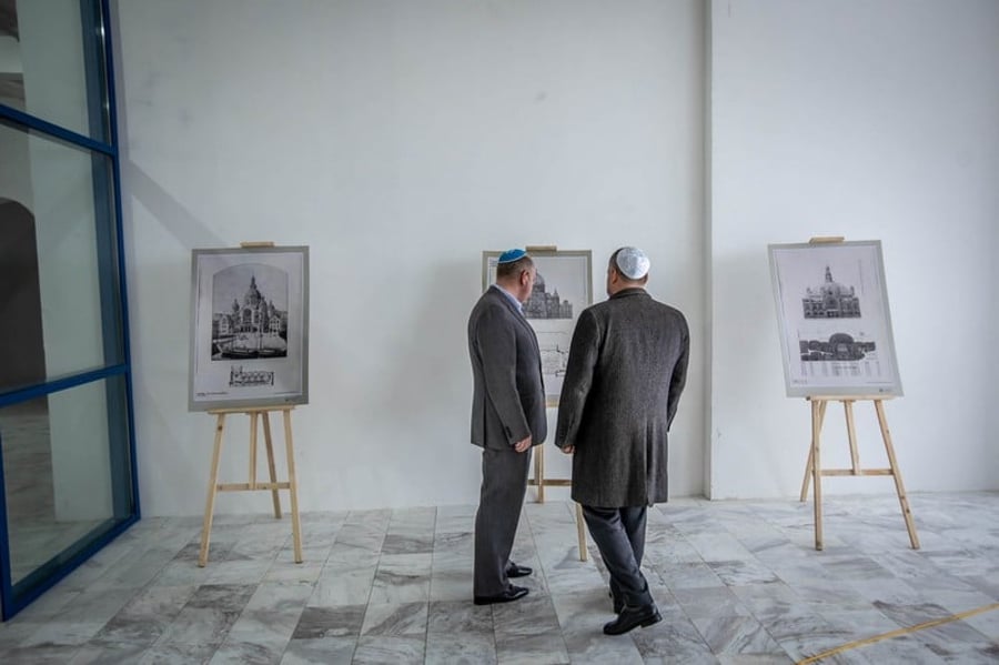 רוסיה: בית הכנסת הגדול בקלינינגרד נבנה מחדש