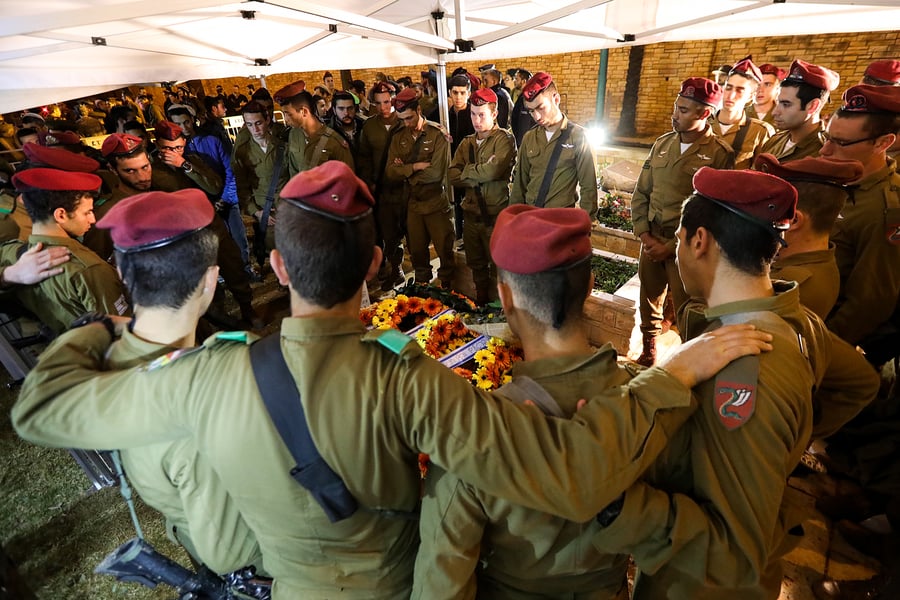 תיעוד: מאות נפרדו מהחייל אביתר יוספי ז"ל