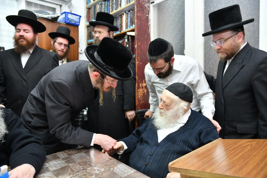 ראש מחוז ירושלים ומרכז ב'מכבי שירותי בריאות' ביקר בבתי גדולי ישראל