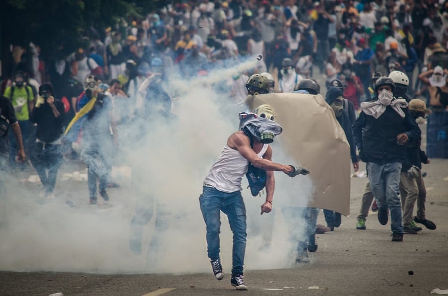 הפגנות נגד הממשלה בוונצואלה