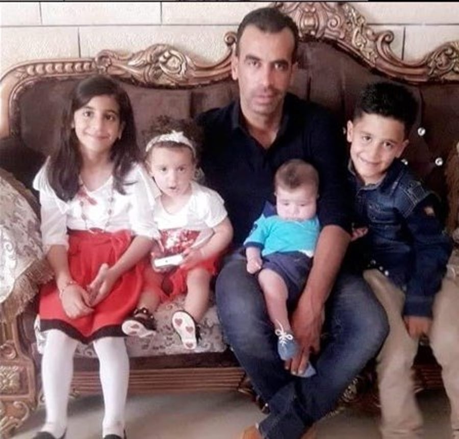 הפלסטיני שנהרג, לצד ילדיו