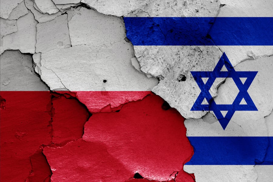 דגלי ישראל ופולין