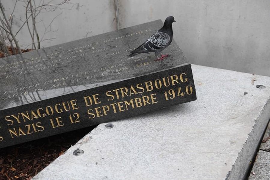 צרפת: הושחתה אנדרטה לזכר בית כנסת