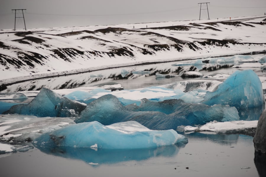 טיול דרך המצלמה לנופי הקרח של איסלנד