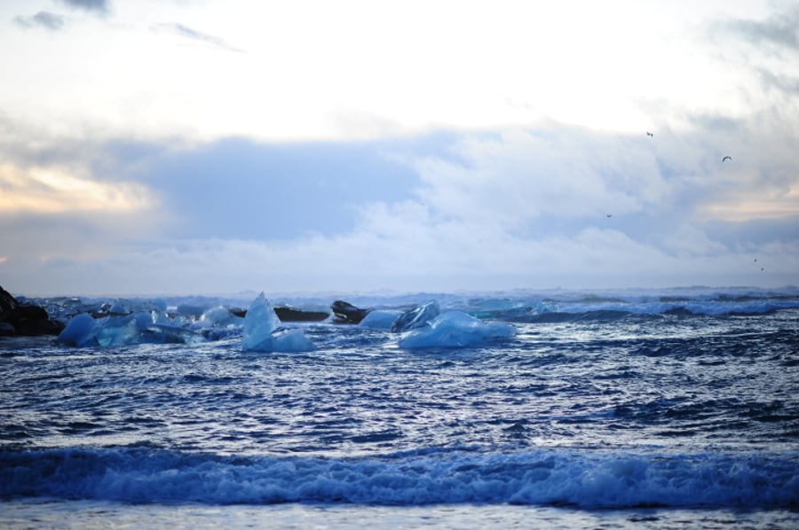 טיול דרך המצלמה לנופי הקרח של איסלנד