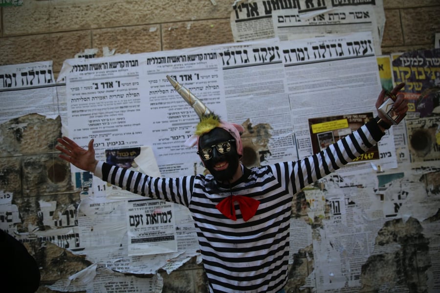תיעוד מסכם: חגיגות 'שושן פורים' בירושלים