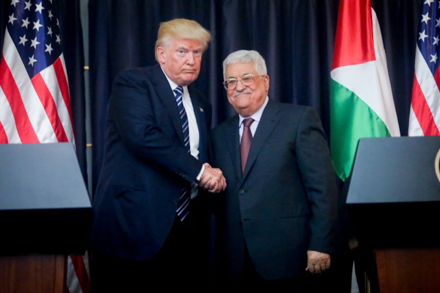 הפלסטינים זועמים: דונלד טראמפ נגד מדינה עצמאית