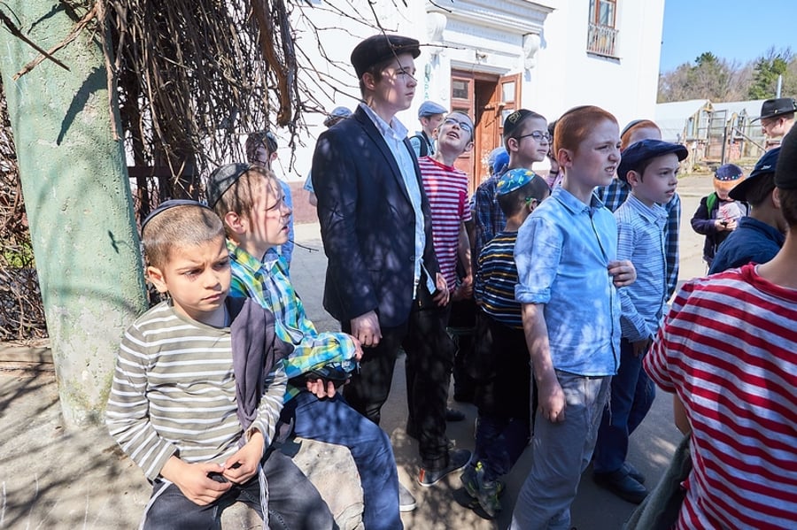 מוסקבה: הילדים אמרו ברכת אילנות בגן הבוטני