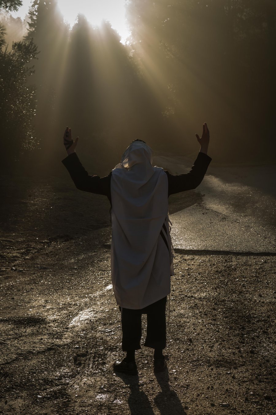 מרגש: כשהקדוש ר' פנחס מנחם פשווזמן הי"ד התפלל ביער | בלעדי