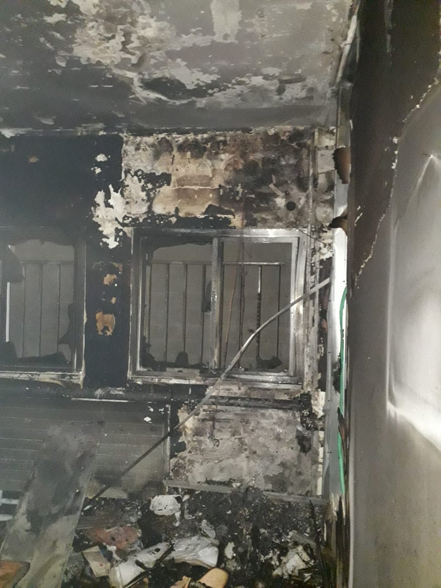 בית הספר 'בית מלכה' עלה באש בגלל מזגן