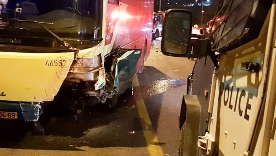 טרגדיה: אברך נהרג בהתנגשות עם אוטובוס