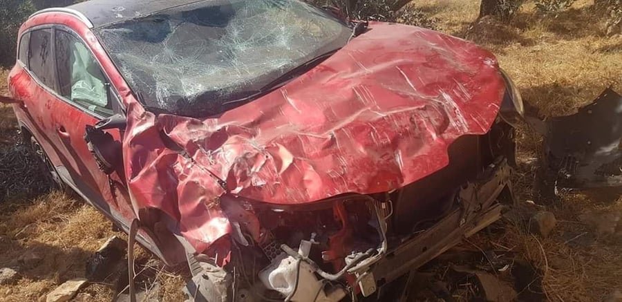 עאהד תמימי ובני משפחה נפצעו בתאונת דרכים