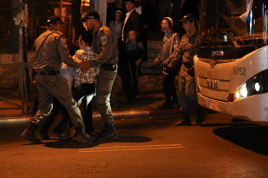 שוב הפגנה בכיכר השבת: מפגין אחד נעצר