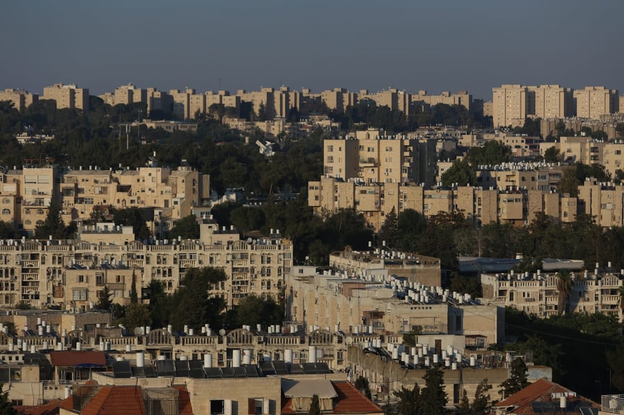 צפו: מבט מלמעלה על השכונות בירושלים