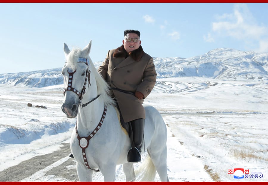 רודן וסוס לבן: תיעוד מדאיג של קים ג'ונג און