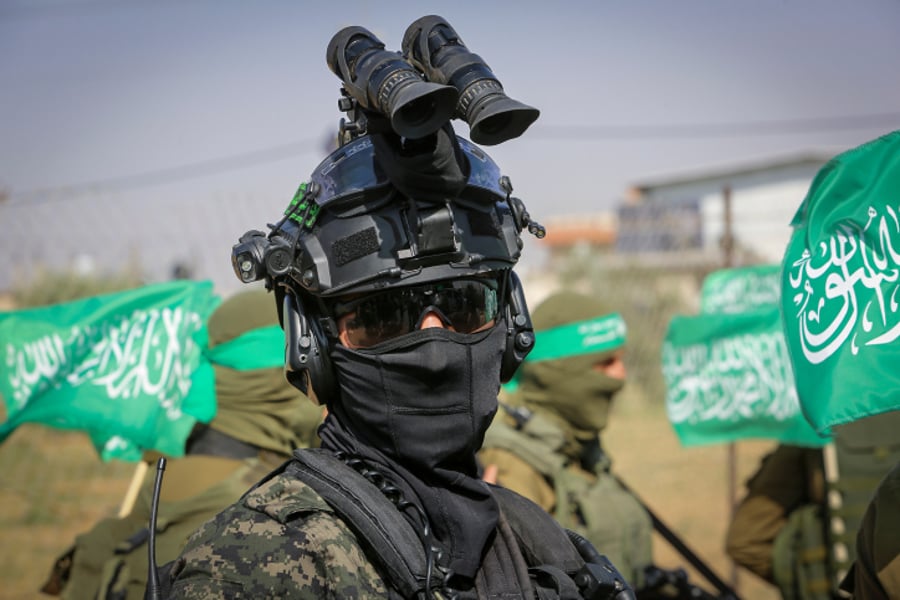 תיעוד: המופע הצבאי של חמאס ברצועה