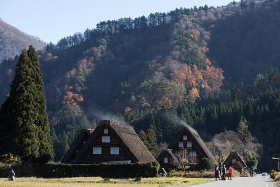 טיול לכפר יפני מסורתי דרך עדשת המצלמה