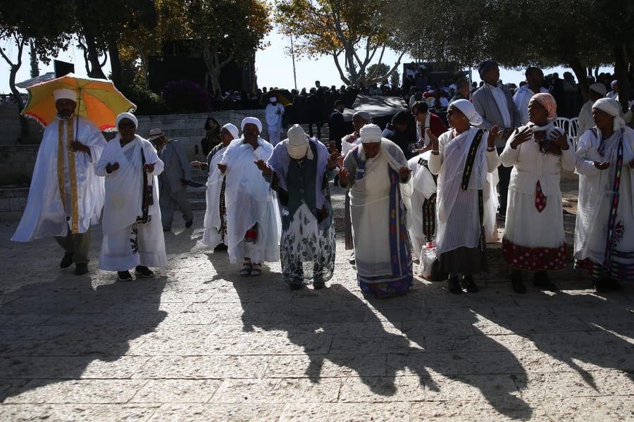 צפו בתיעוד: חג הסיגד בקהילת ביתא ישראל