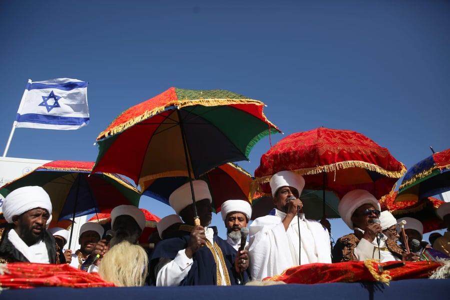 צפו בתיעוד: חג הסיגד בקהילת ביתא ישראל