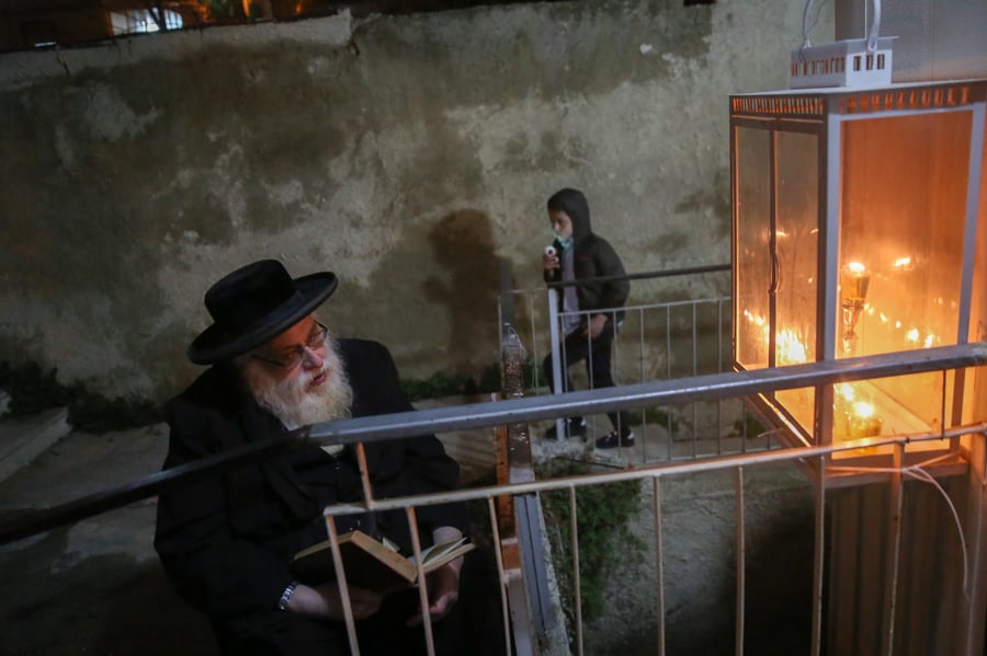 תיעוד: הדלקת נר אחרון של חנוכה בירושלים