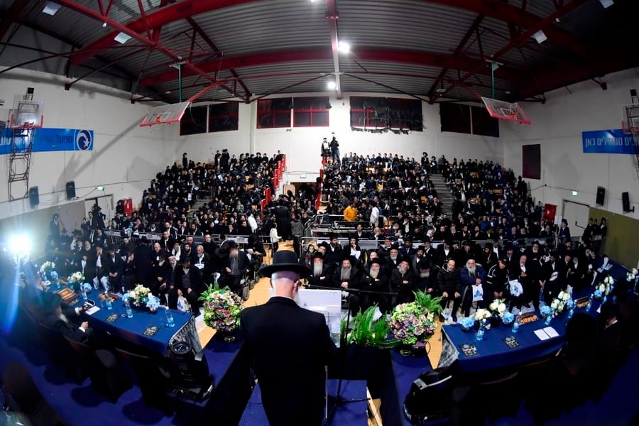 מאות סיימו את הש"ס בשכונת רמת שלמה