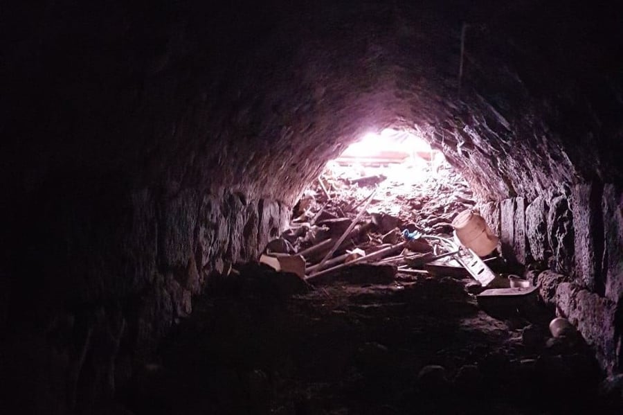 השיטפונות שהרסו את המערה ההיסטורית בטבריה