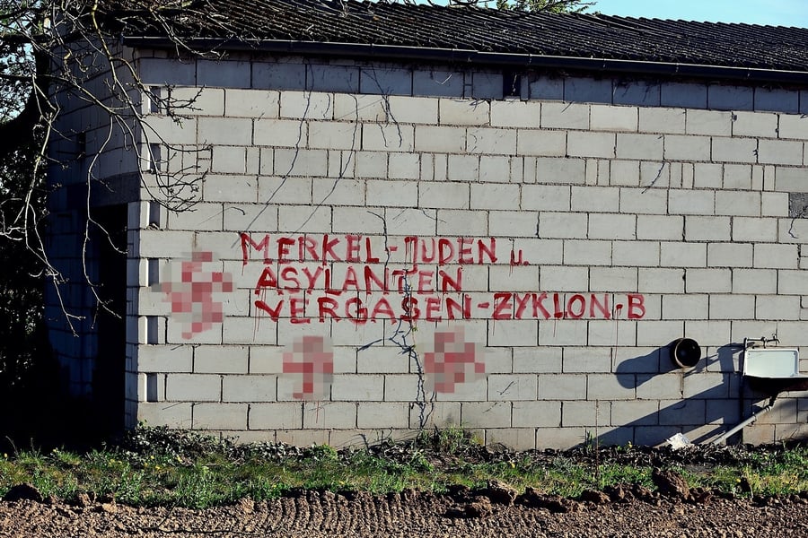 היידלברג, גרמניה: שתי כתובות נאצה אנטישמיים התגלו