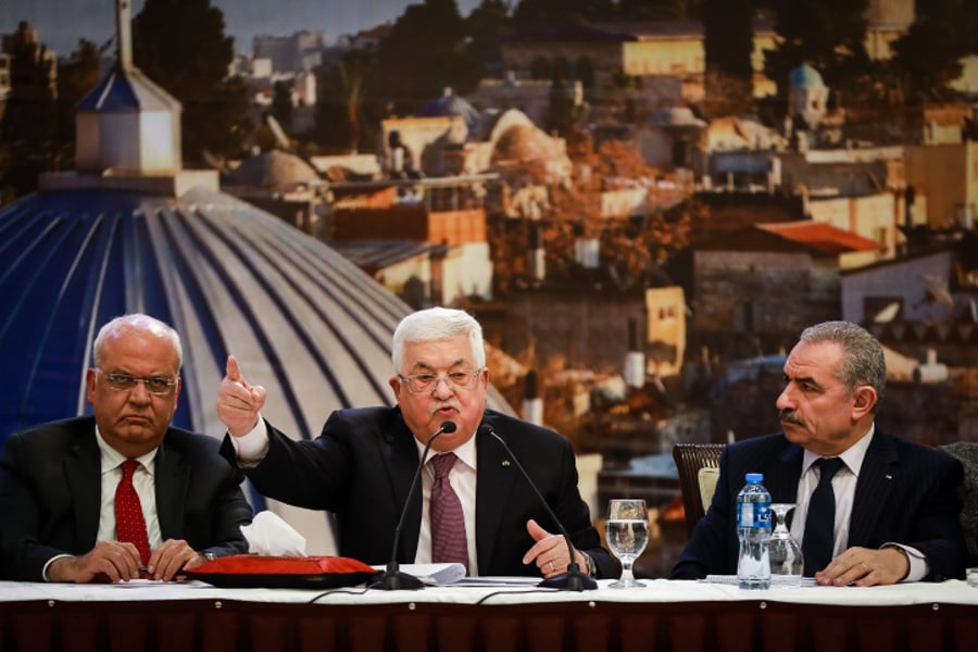 אבו מאזן: לא מחויבים עוד להסכמים הביטחוניים עם ישראל