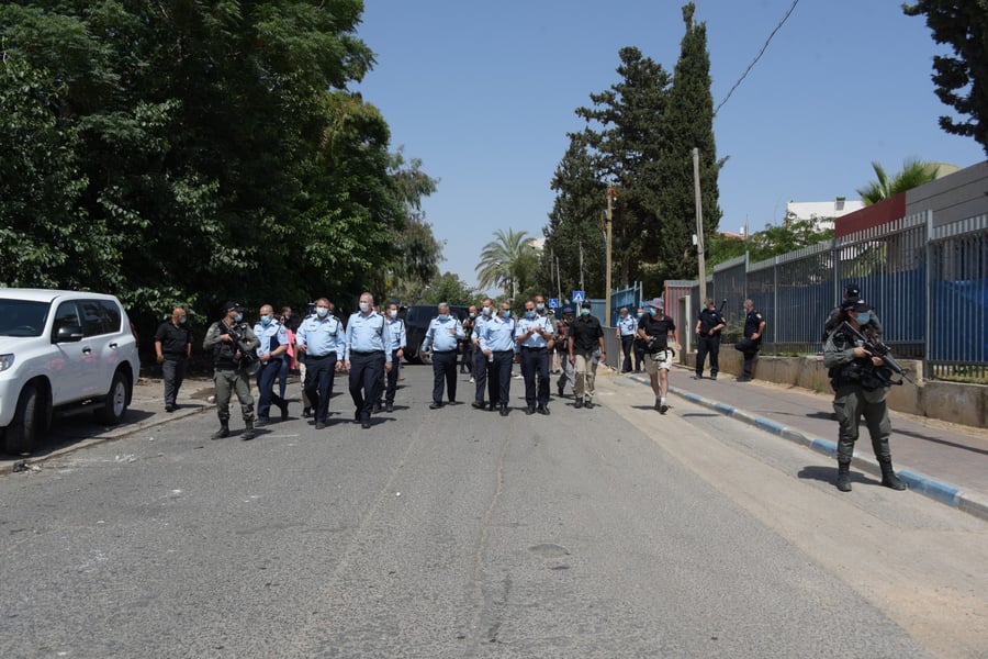 מ"מ המפכ"ל ביקר בג'ואריש: "נרדוף את מבצעי הירי"