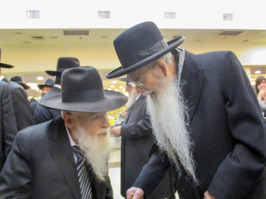 הרב דניאל עדס זצ"ל עם אחיו הגאון רבי יהודה עדס