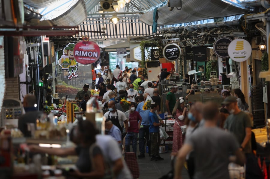 ערב ראש השנה בשוק מחנה יהודה • גלריה