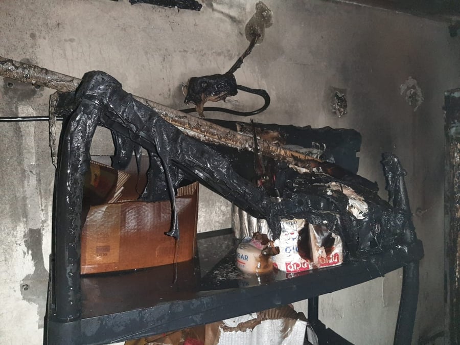 בישיבה בחיפה: מקרר עלה באש וגרם נזק