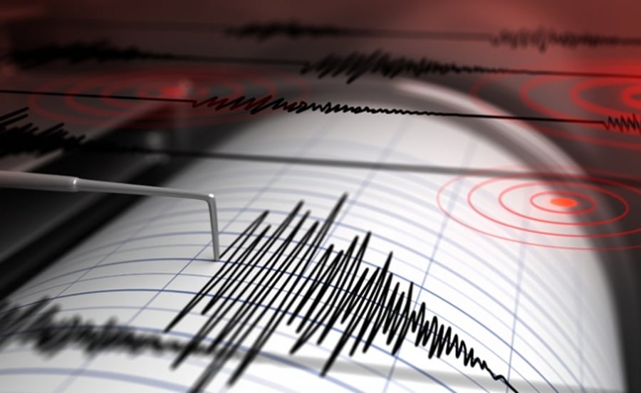 סייסמוגרף המזהה רעידות אדמה