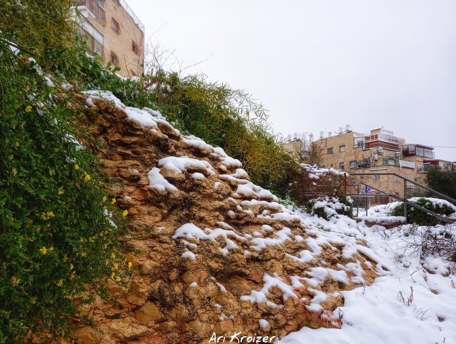 כזה עוד לא ראיתם; השלג בירושלים - שלב אחרי שלב