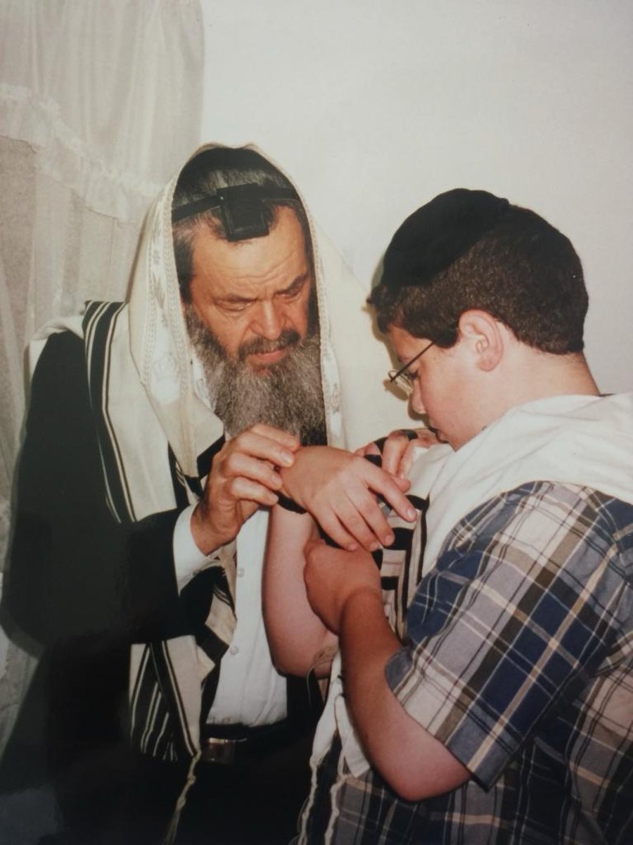 הרב בן שלום זצ"ל עם הרב גולדשמידט