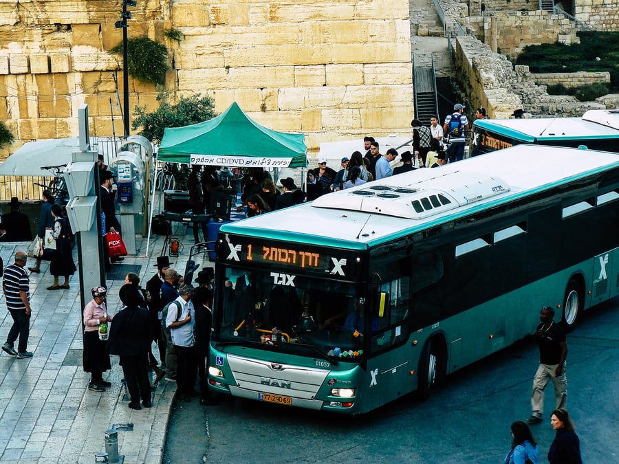 עולים לרגל • התחבורה בירושלים תתוגבר