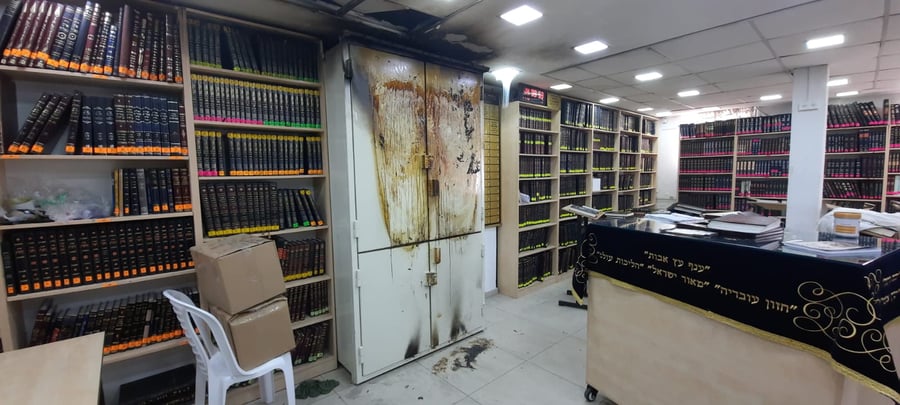 הצתת בית הכנסת: נמצא תיעוד של החשוד