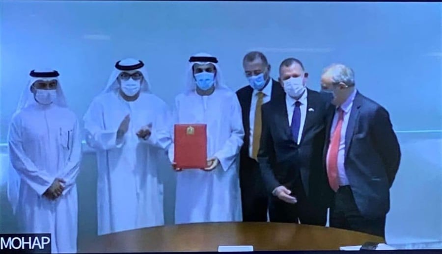 נחתם הסכם לשיתוף פעולה בריאותי בין ישראל לאמירויות