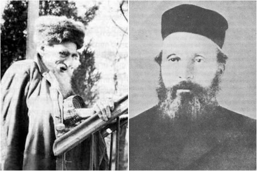 הגאונים רבי אליעזר גוֹרְדוֹן ורבי יצחק בּלָאזֶר