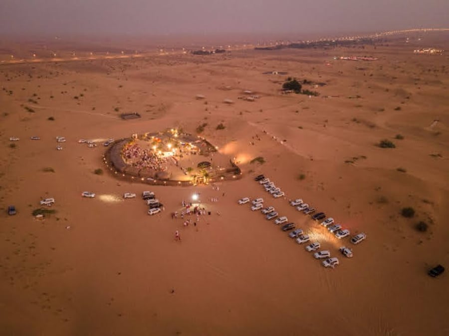 החתונה הגדולה בלב המדבר של דובאי • צפו