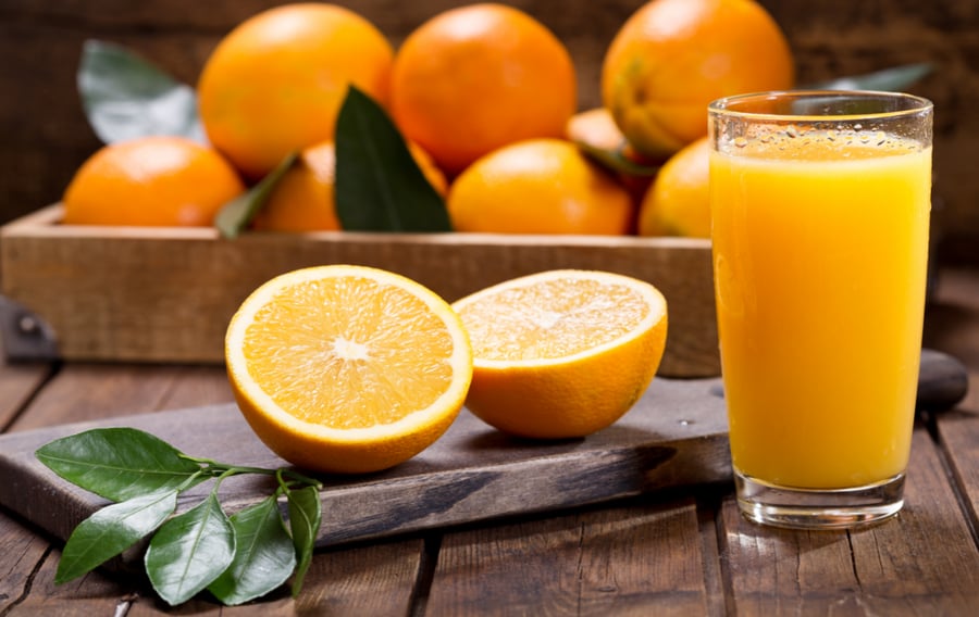 מה יש לברך על מיץ תפוזים?