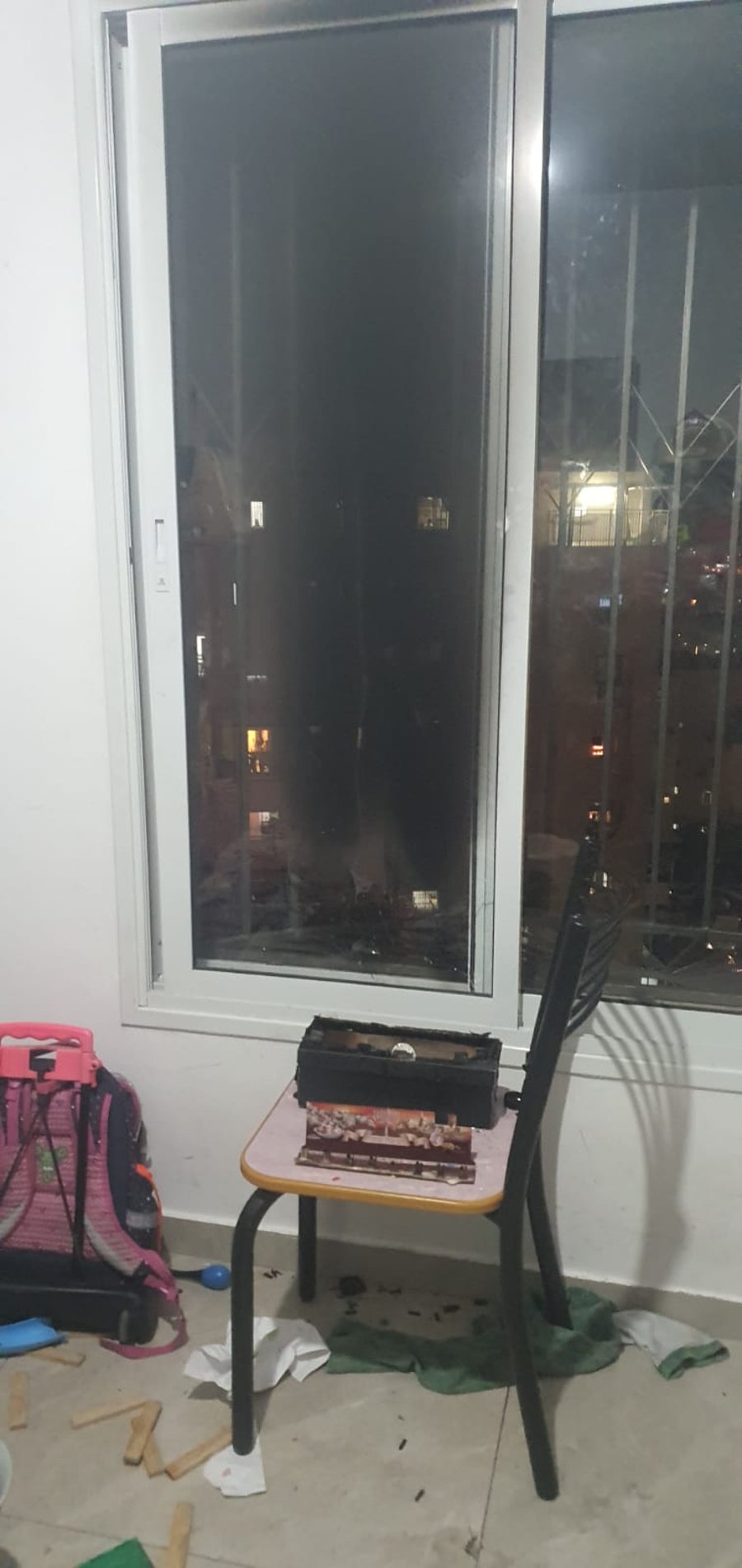 מודיעין עילית: שריפה פרצה בדירה נעולה