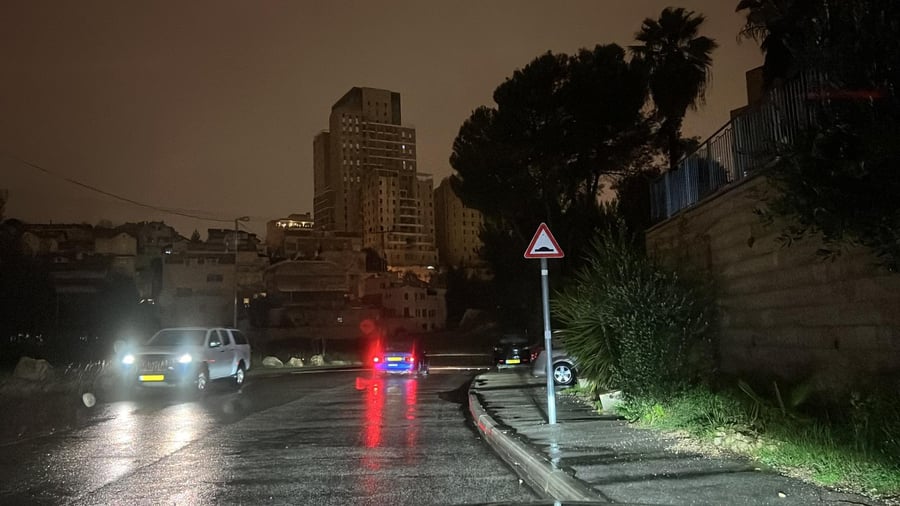 הפסקת חשמל, הלילה בירושלים
