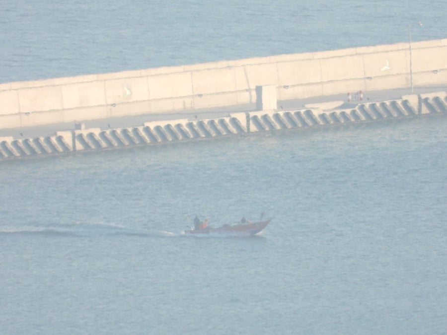 סירת דייג סיכנה את השייט בנמל חיפה