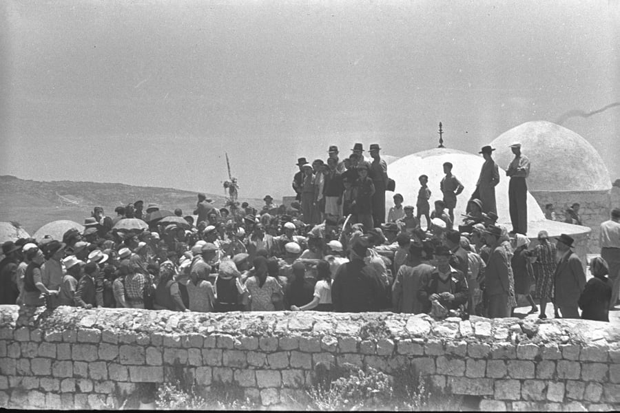 חגיגות ל"ג בעומר במירון, ב-1939